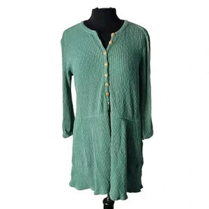 Free People Beach Ribbed Midi Dress Size XS